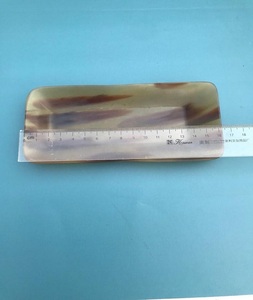 Promoción Ensaladera de cuerno de búfalo de alta calidad Bandeja de servicio decorativa pulida Bandeja de cuerno natural al por mayor de f s i - Product Image 2