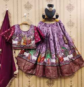 Excellent Quality Mothers Daughters Lehenga Choli for Marriage Festive Occasion From Indian Supplier - Product Image 5