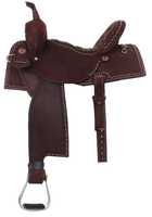 Selle de cheval Western Roper en cuir véritable faite à la main pour le barrel racing, portable, durable, tailles personnalisées, logo personnalisé, couleur personnalisée