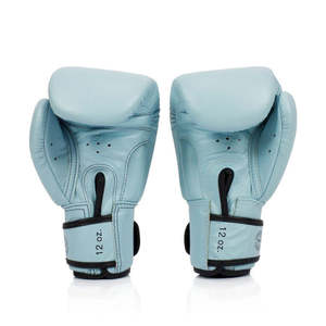 Venta caliente nuevos guantes de boxeo profesionales MMA cuero sintético que absorbe la humedad antideslizante impermeable para par de cierre alto - Product Image 4