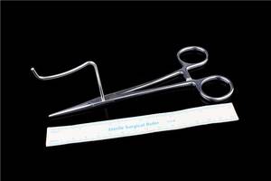 Pinces de stérilisation pour chiens de compagnie professionnelles en acier inoxydable 14 cm Prix de gros Fabricants Fournisseurs au Pakistan - Product Image 5