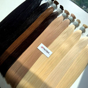 ผมเปียคู่แบบหนา100กรัมสีอ่อน8นิ้ว - Product Image 1