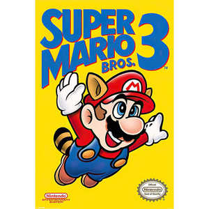 Diseño de póster moderno y abstracto de Super Mario Bros. 3 - Product Image 2