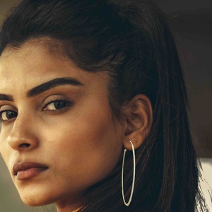 เครื่องประดับ avarta ทอง18K & ได้รับการรับรองต่างหูเพชรห่วงยาวสำหรับเด็กผู้หญิงและผู้หญิง - Product Image 4