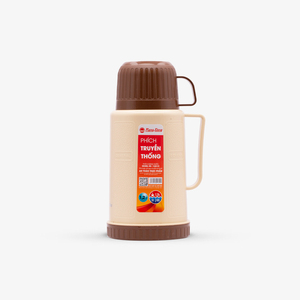 Thermos de 1,2 L avec doublure en verre de qualité supérieure, design à bouchon torsadé, longue durée de conservation de la chaleur pour la maison, le bureau et l'usage quotidien - Product Image 1