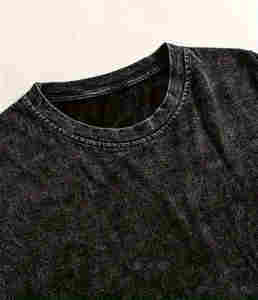 High Quality Acid Wash T Shirt <b>Top</b> Quality Men's T-Shirts Wholesale <b>Short</b> <b>Sleeve</b> Men T Shirts Supplier From Pakistan - Product Image 2