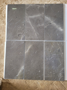 Baldosas de Mármol Gris Natural Puro, Tamaños Personalizados, Superficie Pulida, Baldosas Duraderas para Pisos y Decoración de Paredes - Product Image 4