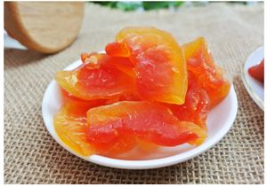 ผลมะละกออบแห้งชื้นจากเวียดนามรสชาติมะละกอที่เก็บรักษาเหมาะสำหรับขนมขบเคี้ยวขายปลีกและผลิตภัณฑ์อาหารมะละกอ - Product Image 5