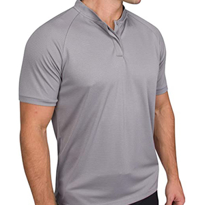 Personalizado de alta calidad de poliéster Spandex hoja de cuello Polo de golf al por mayor de los hombres sublimación impresa camisa de golf - Product Image 5