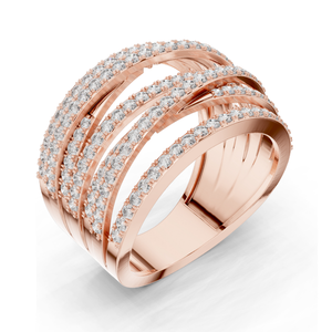 Anillo de Diamante de Laboratorio de 1.152 CT para Mujer, Claridad VVS-VS EF, Oro de 18KT, 14KT, 10KT y Plata 925, Oro Rosa, Amarillo y Blanco - Product Image 6