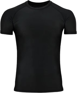 เสื้อรัดกล้ามเนื้อแบบสั่งทำพิเศษสำหรับ MMA พร้อมลายพิมพ์แบบ Heat-Transfer ป้องกันรังสียูวี ระบายอากาศได้ดี ผลิตจากผ้า Spandex/Polyester สำหรับ BJJ - Product Image 1