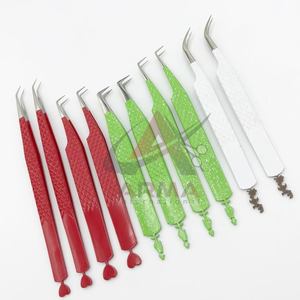 แหนบต่อขนตาทำจากสเตนเลสสตีล90องศาปรับแต่งได้อุปกรณ์แยกปลายออกได้อย่างยั่งยืน - Product Image 5