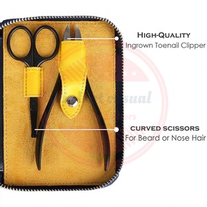 Ensemble de coupe-ongles en acier inoxydable 6 pièces Kit d'outils de manucure et de pédicure professionnels de haute qualité - Product Image 4