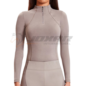 เสื้อขี่ม้าแบบแนบเนื้อขั้นสูงเสื้อขี่ม้าฐานความร้อนช่วยให้สวมใส่สบายและยืดหยุ่นได้ยาวนาน - Product Image 6