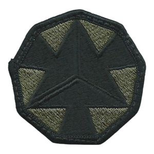 Maschinen stickerei Abzeichen Patches Etiketten Massa chusetts NCO Academy mit Star Subdued Embroidered US Forces Schulter ärmel - Product Image 4