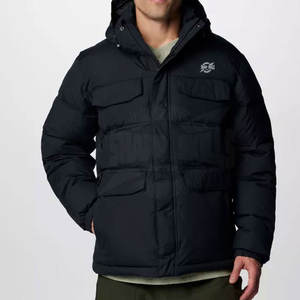 แจ็กเก็ตปลาปักเป้าทรงสลิมฟิตสำหรับผู้ชายขายดีสไตล์ไฮสตรีทปรับแต่งโลโก้สีให้ความอุ่นดีไซน์ล่าสุด - Product Image 2