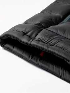 Veste matelassée coupe-vent avec capuche en polaire Veste d'hiver d'extérieur personnalisée avec capuche Manteau à bas prix pour temps froid Vente en gros - Product Image 5