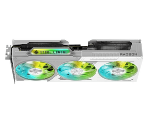 A s R o c k R a d e o n R X 9060 X T STEEL LEGEND 8GB OC PCIe 5.0 VGA RX 9060XT GPU RX9060 XT - Product Image 2