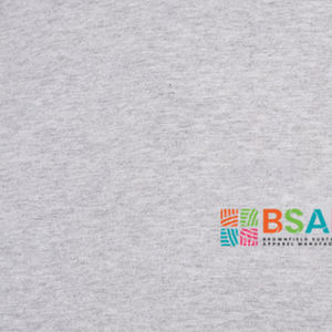 T-shirt tricoté à manches courtes et col rond confortable pour homme 92% coton 8% polyester respirant anti-rides personnalisable - Product Image 6