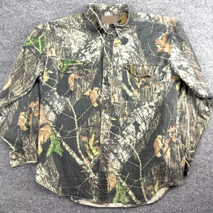 Sports de plein air pas cher prix hommes tissu personnalisé camouflage à manches longues entraînement tactique chemises de chasse pour homme - Product Image 1