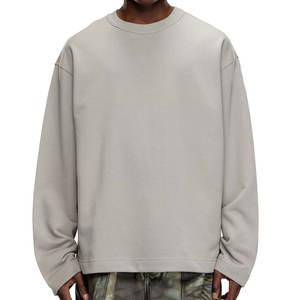 Tallas grandes Ropa Hombres Sudaderas de gran tamaño Mangas largas Básicas Sudaderas de gran tamaño - Product Image 3