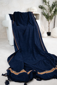 ผ้าคลุมไหล่ Pashmina ขนสัตว์สำหรับผู้ชายผ้าคลุมไหล่100% ขนสัตว์สำหรับงานแต่งงานและงานปาร์ตี้ผลิตแบบมืออาชีพ - Product Image 3