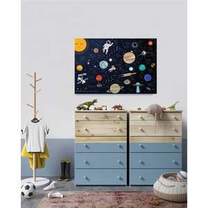 Affiches éducatives sur le thème de l'univers au design moderne pour enfants, à accrocher au mur - Product Image 1
