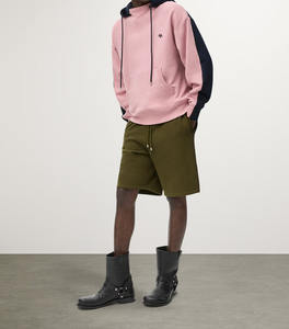 Sudadera con capucha de diseñador unisex Tejido suave Ropa urbana de doble tono con cordones ajustables para la comodidad diaria y el estilo callejero moderno - Product Image 2