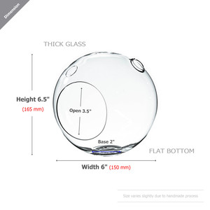 Terrarium HCH0106NH โลก/ไม่มี Hook - 6.5 - Product Image 2