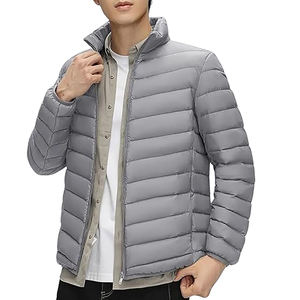 Doudounes longues à capuche surdimensionnées pour hommes résistant aux rides tissu extensible anti-rétrécissement conception personnalisée doudounes - Product Image 3