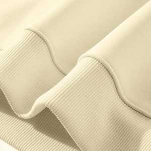 Sudadera con Capucha Unisex de Algodón, con Cierre, Transpirable, de Manga Larga, Cómoda, Lisa, Holgada, Deportiva, con Bolsillo - Product Image 3