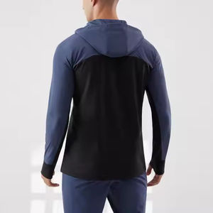 Custom Logo Winter Men's Zip-Up Hoodie Heavyweight 100% Cotton Digital Printing & Plain Dyed Gym Wear - Product Image 6