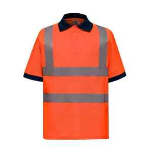 2025 New Design Colorful Hi Visible Short Sleeve Men Work Wear Reflective <b>Polo</b> <b>Shirt</b> From Pakistan Factory Safety Clothing - Product Image 5
