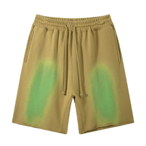Premium Acid Wash Shorts Mens Summer Street Style Wholesale Acid Wash Cotton Shorts Men Custom Print Street Fashion OEM - Product Image 6