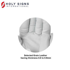 Gants de conducteur en cuir de vachette de couleur personnalisée taille personnalisée anti-coupure anti-dérapant respirant confortable gants de sécurité réglables - Product Image 2