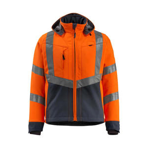 Chaquetas DE SEGURIDAD reflectantes de alta visibilidad para hombre Chaquetas duraderas para hombre con chaqueta protectora de ajuste seguro para hombre - Product Image 3