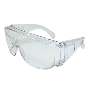 CE ANSI แว่นตานิรภัยแนวอุตสาหกรรม Z87.1มาพร้อมกับเลนส์ป้องกันหมอกและกันรอยขีดข่วนกรอบ PC แฟชั่นสำหรับงานฝุ่น - Product Image 2