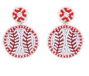 Boucles d'oreilles brodées de perles, boucles d'oreilles personnalisées multi-perles, bijoux de fête pour femmes au meilleur prix, boucles d'oreilles à perles - Product Image 5