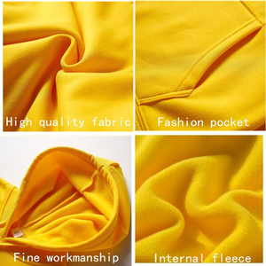 Pull à capuche 100% coton imprimé de logo personnalisé en gros Sweats à capuche surdimensionnés vierges de haute qualité Polaire lourde - Product Image 3