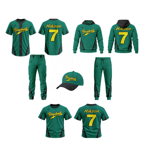 Kit d'uniformes de baseball sur mesure OEM, ensemble de maillots et pantalons de sport professionnels, vente en gros de kits d'uniformes de baseball pour équipes - Product Image 5