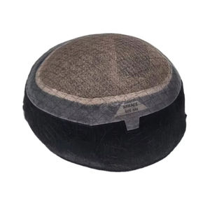 Miraje Model Taz BD Indian Remy Human <b>Hair</b> Toupee Wig with 100% Density Natural Loose Deep Wave & <b>Body</b> Wave Lace PU Base - Product Image 6