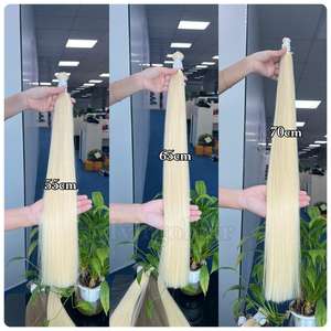 Extensions de cheveux Remy vierges vietnamiennes 100 % naturelles, alignées sur les cuticules, lisses, à trame unique, qualité 10A, 6-32 pouces, couleur naturelle, vente en gros - Product Image 2