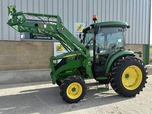รถแทรกเตอร์จอห์นเดียร์ 4066R มือสอง ขับเคลื่อน 4 ล้อ พร้อมบุ้งกี๋หน้า สำหรับงานไร่และสวน ขาย - Product Image 2