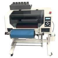 Imprimante UV DTF A3 30cm I3200HD Imprimante de logo 3D Machine d'impression de logo en relief pour casquette chaussures sac en toile