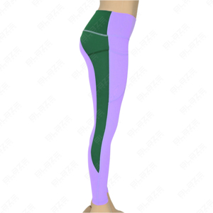Mallas deportivas sin costuras, cintura elástica, pantalones de yoga de cintura alta de secado rápido, ropa deportiva personalizada de talla grande, mallas de yoga OEM - Product Image 5