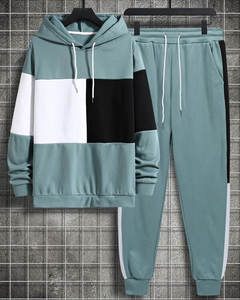 Survêtement de Sport de couleur unie pour homme, vêtement de luxe professionnel, vente en gros, collection hiver 2022 - Product Image 5