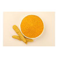 Poudre de Curcuma Vierge Séchée 100% Naturelle pour Soins de la Peau, Soin Ayurvédique Anti-Pigmentation et Éclaircissant