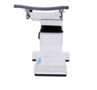 Table d'opération électro-hydraulique HE-608-S pour radiologie interventionnelle, plateau en fibre de carbone, compatible avec le bras en C