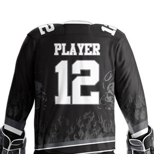 Les nouveaux adultes de haute qualité portent des ensembles de vente en gros d'uniformes de hockey sur glace confortables vêtements de sport d'impression par sublimation - Product Image 6