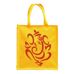 Sacs à provisions en jute de haute qualité Style personnalisable Motif en tissu Couleur-Petite origine brute Inde - Product Image 4